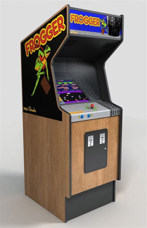 Frogger arcade game. History of: Frogger. The early 1980s was a big time for video games, with the various gaming companies competing tooth and nail to release the most popular game in the arcades. In this era companies were breaking away from the norm, and the trend seemed to be the designing of what can only be called "cute" video games. 