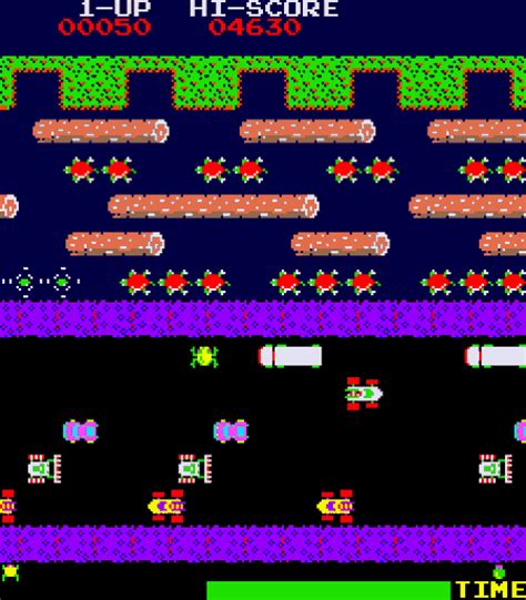 The music in Frogger is based off of actual songs from the Japanese culture. The song that plays when the game first starts is the first verse of a Japanese children's song known as Inu No Omawarisan (The Dog Policeman.) The music that plays during the game are themes from the anime Hana no Ko Lunlun and Araiguma Rascal.