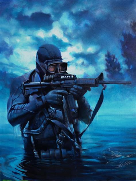 Frogman logo.  The design components, such as lines and composition, convey trust, ...