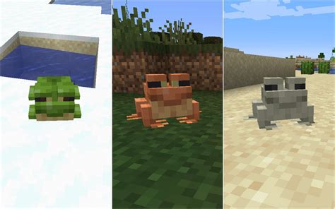 Frogs in Minecraft