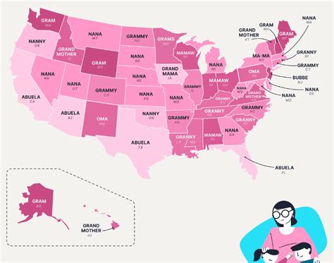 From 'Pop-pop' to 'Nana': Each state's most popular nicknames for grandparents