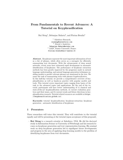 From Fundamentals to Recent Advances A Tutorial on …