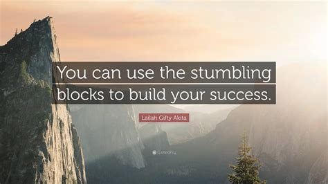 From Stumbling Blocks To Build