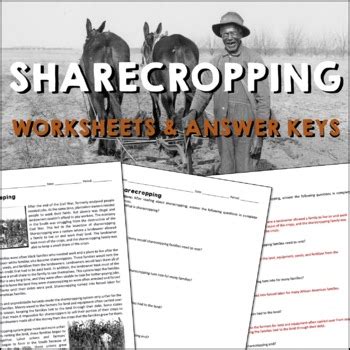 Quiz yourself with questions and answers for Unit 9 Reconstruction Test (answers), so you can be ready for test day. ... Landowners could lie about expenses to keep sharecroppers in debt. ... The arrangement in which freedmen promised part of their crops to former slave owners in exchange for supplies was known as. black codes. sharecropping ...