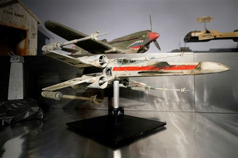 From spaceships to ‘Batman’ props, a Hollywood model maker’s creations and collection up for auction