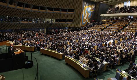 From the UN General Assembly — world leaders gather in NY