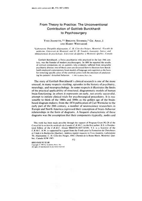 From theory to practice: the unconventional contribution of ...