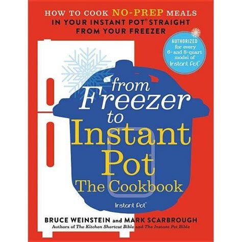 Read Online From Freezer To Instant Pot The Cookbook How To Cook Noprep Meals In Your Instant Pot Straight From Your Freezer By Bruce Weinstein
