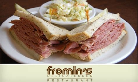 Fromins - Get delivery or takeout from Fromin’s Delicatessen & Restaurant at 1832 Wilshire Boulevard in Santa Monica. Order online and track your order live. No delivery fee on your first order! 