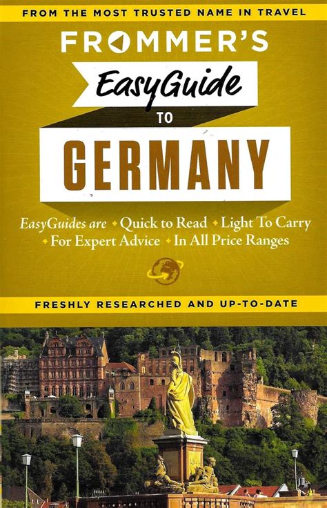 Frommers easyguide to germany by frommer media. - Visual basic developers guide to com and com.
