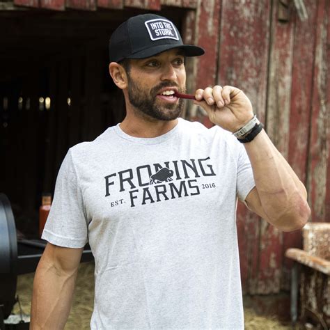 Froning farms. Brand representation matters. We take pride in being like the Bison, choosing to face the storm head-on. Align yourself with a champion today with our durable and comfortable shirts. Froning Farms HUNT. Tee … 