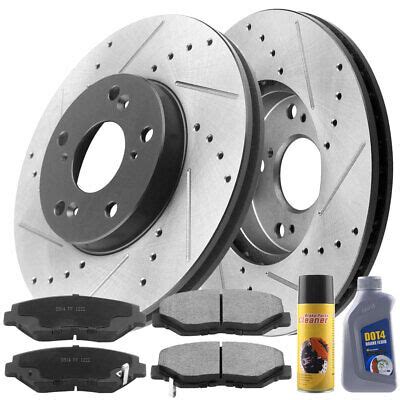 Front Disc Brake Rotor for Civic, Insight, Accord, CR-Z, ILX ... - eBay