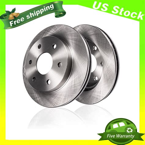 Front Drilled Slotted Brake Rotors Silver Pair 2 for Honda Fit …