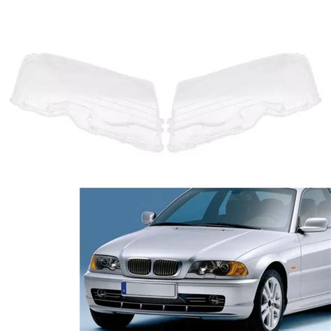 Front Headlight Lens Cover Left Fit BMW 3 Series E46 2 Door 1999 …