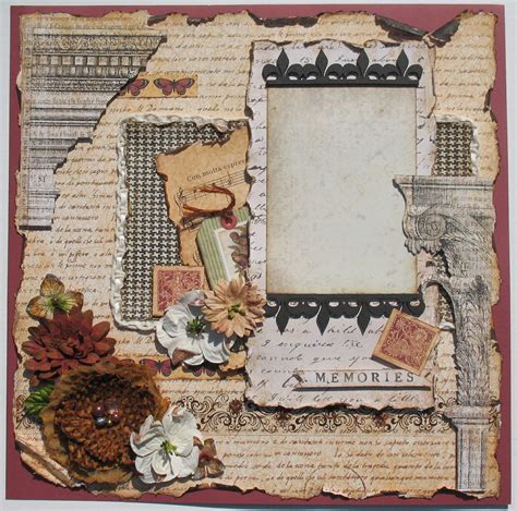 Front Page Design Scrapbook Design Layout