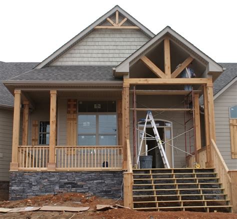 Front Porch Ideas With Cedar Posts