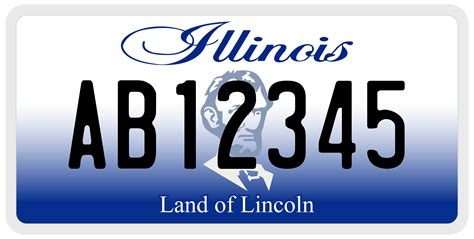 The license matches each year’s license plate color. 1912 68,000 passenger vehicles are registered with the Illinois Secre-tary of State’s office. The front Illinois license plate is perforated, much like a screen, so air can flow through it and cool the car’s radiator. The rear plate is solid. For the first time, dealer license plates .... 
