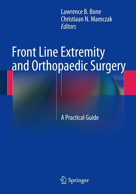 Front line extremity and orthopaedic surgery a practical guide. - Manuale di manutenzione del controllore robot fanuc.