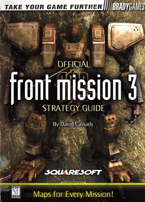 Front mission 4 official strategy guide bradygames. - Water and wastewater engineering manual solution.