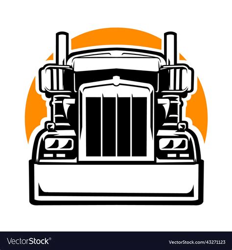 Front semi truck silhouette. Blue modern semi truck reefer trailer carry cargo on highway Modern huge powerful drivers popular dark blue big rig semi-truck with a sleeping compartment and a periphery on a flat plane of the Highway road on silhouette against the sky monochrome. semi truck silhouette stock pictures, royalty-free photos & images 