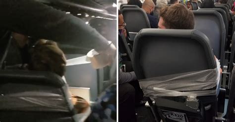 Frontier Airlines passenger taped to seat after allegedly groping …