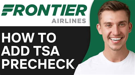 Frontier add tsa precheck. Things To Know About Frontier add tsa precheck. 