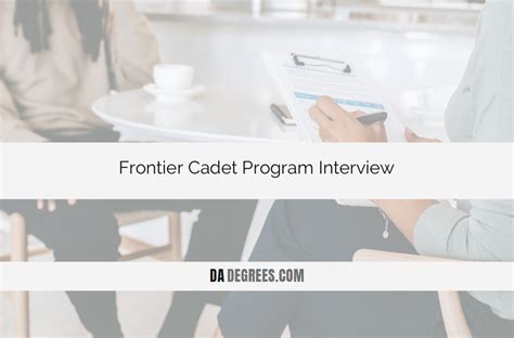 Frontier cadet program. Jan 11, 2023 · UND Aerospace is a world-renowned center for aerospace learning, nationally acclaimed for our achievements in collegiate aviation education, atmospheric rese... 