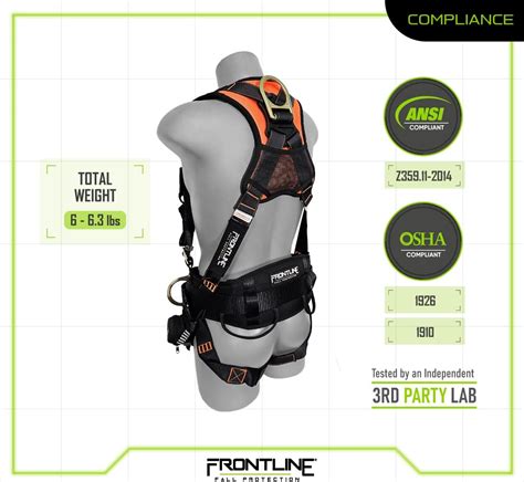 Frontline Fall Protection Harness