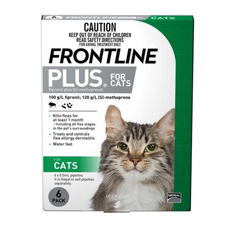 Frontline Plus Flea and Tick Control for Cats