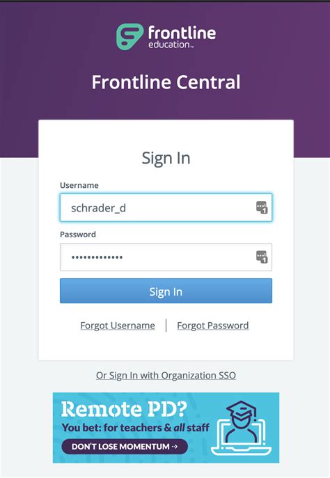 Frontline iep login. Frontline Special Education & Interventions V3 Formerly eSTAR V3. Sign In. Username 