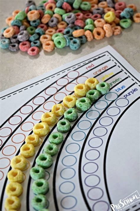 Froot Loop Rainbow Activity (12) Modern Homestead Mama