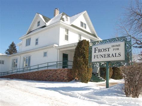 Frost funeral home ashland. Visit our funeral home directory for more local information, ... Frost Home for Funerals - Ashland. 610 Ellis Ave., Ashland, WI 54806. Call: 715-682-2929. People and places connected with Justin. 