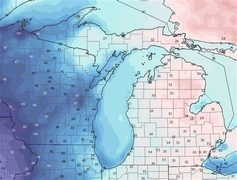 A Frost Advisory is in effect for Detroit and all of South