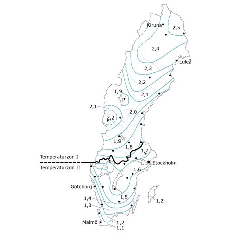 Frostfritt djup tabell