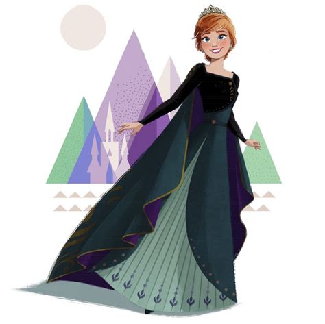 Frozen 2 Anna Queen of Arendelle HD images - Pinterest