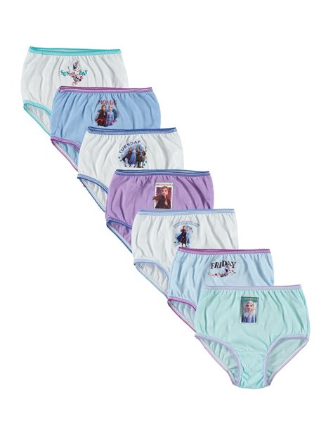 Frozen 2 Toddler Girls Days of the Week Underwear, …