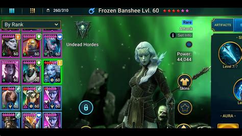Frozen banshee. by wondering-bear. Clan boss team help. Frozen banshee doing very little damage. I’m still early/mid game, but I recently pulled a Bad-El which has helped out tremendously in clan boss. I’m trying to find the best team possible. I read that Frozen Banshee is the best poisoner in the game by far, but my Aothar does more than twice her damage. 
