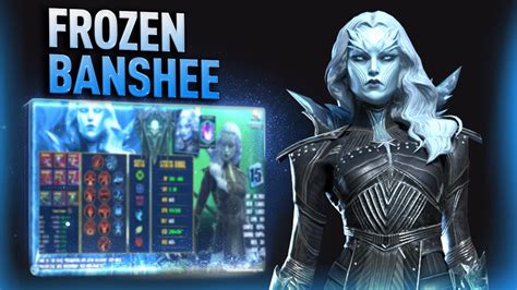 0:00 / 12:42 Intro RAID Shadow Legends | Frozen Banshee | BEST CLAN BOSS RARE! Chosen Plays 83.5K subscribers 46K views 3 years ago Frozen Banshee is BONKERS good for a Rare in Clan Boss!.... Frozen banshee artifacts