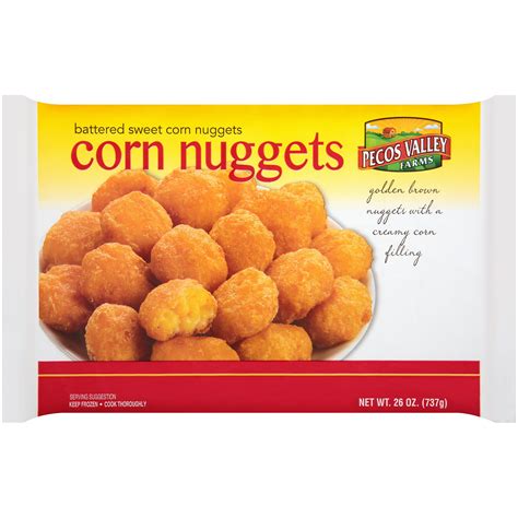 Frozen corn nuggets. Preheat oven to 375˚F. Line a baking sheet with parchment paper. Pulse 2 1/2 cups corn flakes in a food processor until fine crumbs form (or take a rolling pin to them in a large zip-loc bag). In a shallow bowl, stir together 3/4 cup crumbs and 1/4 cup finely grated parmesan. 