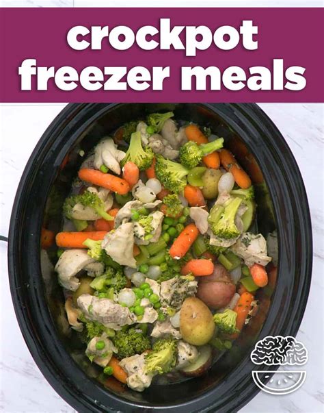 Frozen crock pot meals. Apr 14, 2015 ... ... frozen, and then cooked ... Filed Under: Crock Pot Meals, Dinners, Freezer Friendly Meals Tagged With: chicken dinner, crockpot meal, freezer meal ... 