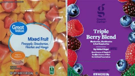 Frozen fruit products sold at Walmart, Target recalled to potential listeria contamination