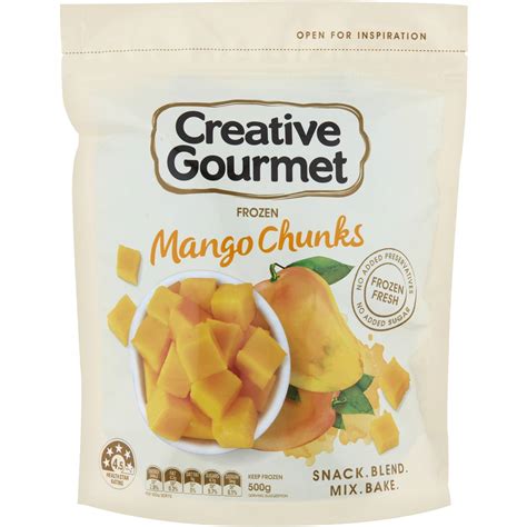 Frozen mango. Promotional limit: Code: 5513320. Shop Coles Frozen Fruit Mango 500g and other great products online or in-store at Coles. 