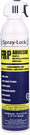 Frp adhesive spray lock.  Product information SPRAY-LOCK ADHESIVE Spray-Lo...