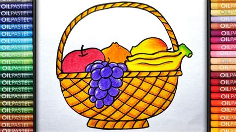 Fruit Basket Drawings - Pixels