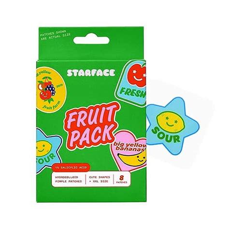 Fruit Sticker Pimple Protectors : Starface Pimple Patches