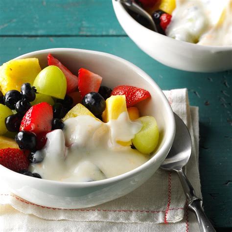 Fruit and yogurt. A fruit and yogurt parfait is a layered dish consisting of layers of: Greek yogurt - I used a non-fat Greek yogurt. I also prefer it plain because I find that plain yogurt allows the natural sweet taste of the fruits and granola to … 
