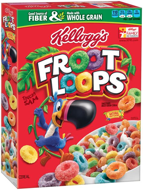 Fruit loop cereal. Using the Fruit Loops as checker pieces will add an additional layer of fun to this game. You can have a Fruit Loop checkers tournament in your house or classroom. Learn More: Kellogg’s Froot … 