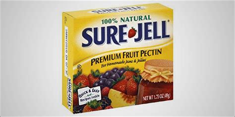 Fruit pectin thc. Description. Sure-Jell Premium Fruit Pectin is a kitchen staple for homemade jams and jellies. America's original since 1934, this premium gelling agent makes a great food thickener. Simply mix this powdered fruit pectin into traditional cooked or quick freezer jams to help your preserves thicken for the perfect set. 