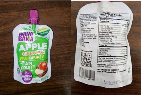 Fruit puree pouches recalled after elevated lead levels found in North Carolina children: FDA