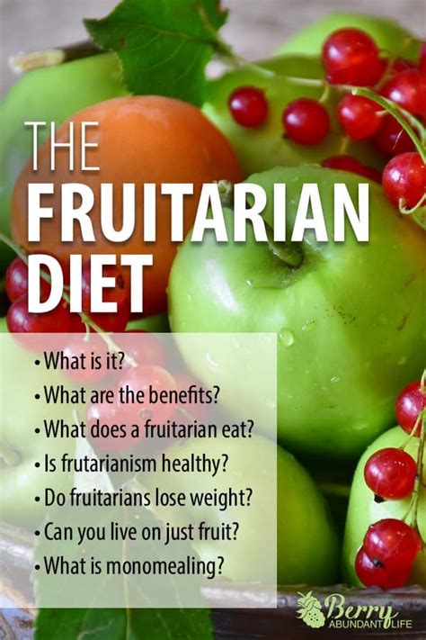 A Fruitarian Diet is a diet which consists mostly of fruits. We are a vegan community. We do not condone "detoxes", "fasting" or starvation. Ones diet does not need to be 100% fruit, or even 100% raw. Eating enough calories is of utmost importance (2000+/day for females and 2500+/day for males, minimum).. 